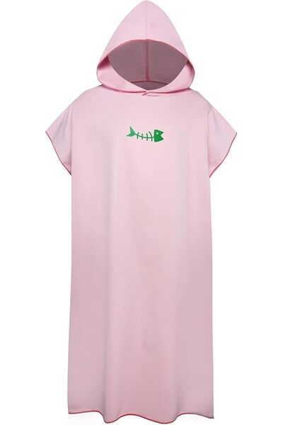 GENERAL Toriseek Surf Poncho Changing Towel Quickly with Hood Microfiber Beac...