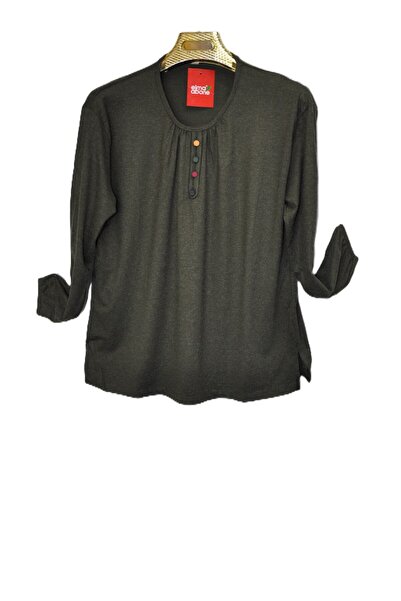 elma abone Women's Woolen Peach Cotton with Elasticated Sleeves