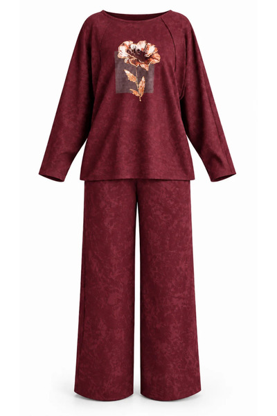 BRGCLOTHING Table Printed Batik Tracksuit Set