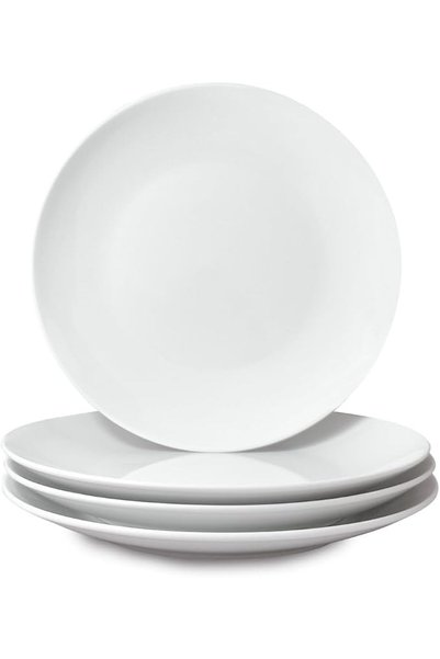 GENERAL Miicol Ceramic Salad Plates Set of 6, Colorful Appetizer Plates 20 cm