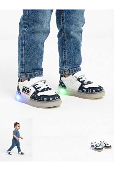 DAY BY DAY Children's Shoes with Light-Up Movement, Comfortable and Easy to P...