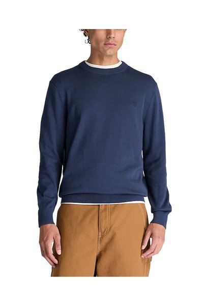Timberland Ανδρικό River Cotton Φούτερ Navy Μπλε TBC0YHAZ-433