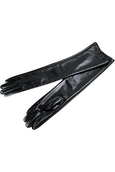 X SPRING Leather Gloves, 50 cm Over the Elbow Long Leather Gloves for Women, ...