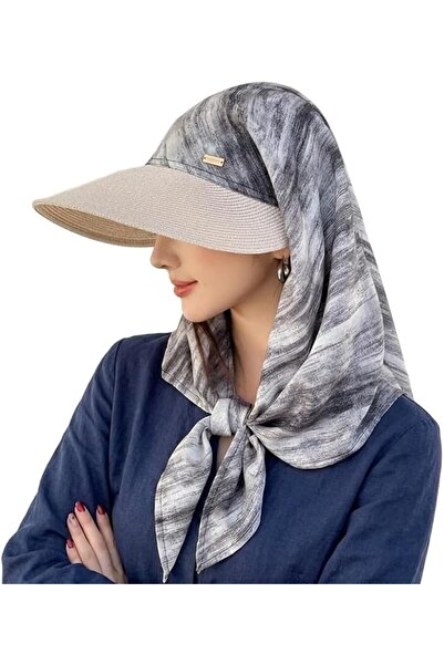EXCEFORE Sun Hat for Women, Wide Brim Sun Protection Hat with Neck Flap and S...