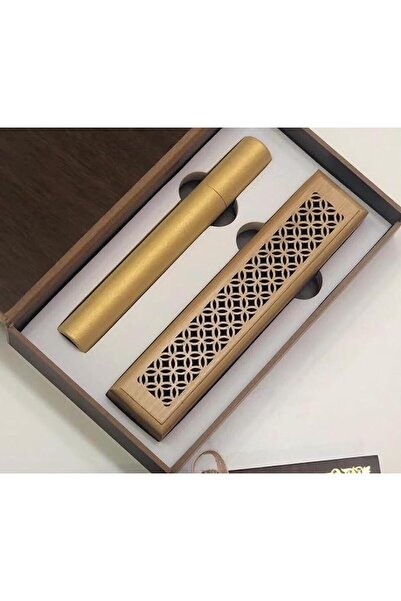 Generic مبخرة خشبية فاخرة مع علبة تخزين، 30 عود بخور موروكو، مع علبة خشبية أن...