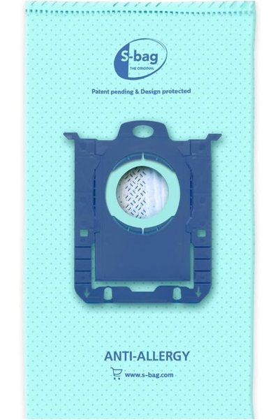 Philips OneBlade أكياس مكنسة كهربائية PHILIPS FC8022/04 S-Bag، مضادة للحساسية...