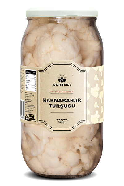 GURESSA Karnabahar Turşusu 1000 ml (Atıştırmalık & Sofralık)
