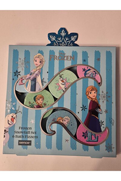 SENCE Set Frozen 6 tablete efervescente pentru baie, sortiment asortat