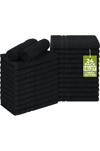 Utopia Towels مناشف مقاومة للمبيضات للاستخدام في الصالونات، مناشف يدوية من ال...