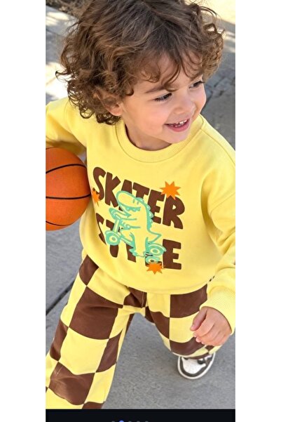 UNİCORNKİDS Unicorn Kids Çocuk Desenli Alt Üst Takım