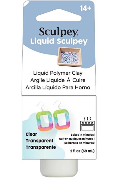 Sculpey صلصال بوليمر سائل شفاف يجف بالفرن، رائع لصنع المجوهرات، والأعمال اليد...