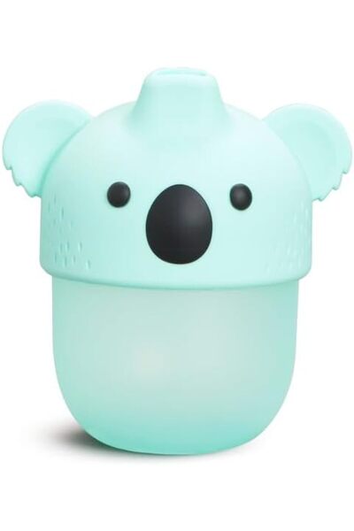 Munchkin 3D Koala Soft-Touch Spill-Proof Sippy Cup, 8oz. BPA-Free Transition ...