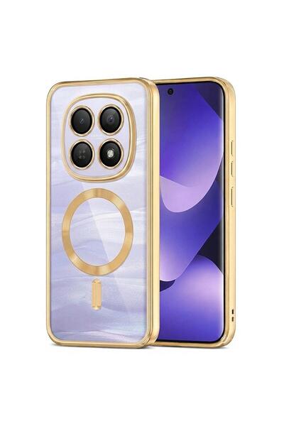 Microsonic Case Compatible with Redmi Note 15 Pro 4g Magsafe Luxury Electropl...