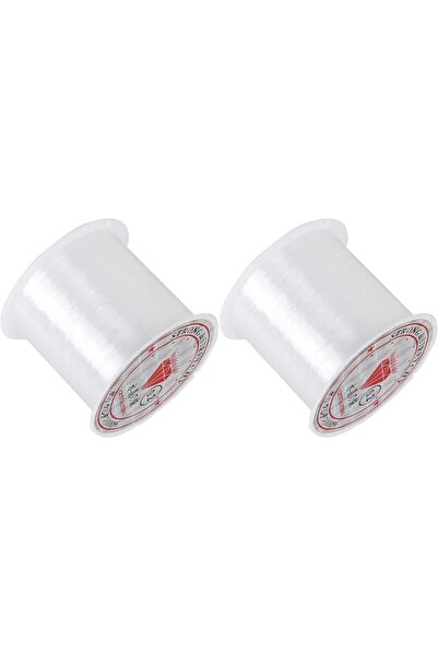 GENERAL 2-Piece Transparent Fishing Line Spool, Super Strong Invisible Crysta...