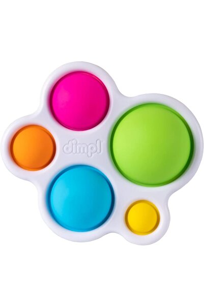 Fat Brain Toys لعبة ديمبل الحسية، متعددة الاستخدامات