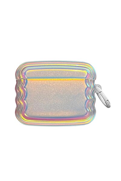 Microsonic Airpods 5 için Kılıf Zigzag Hologram Çok Renkli [AirPods 5 ile Uyu...