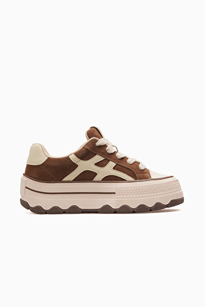 Guja Kadın Sneaker Günlük Ayakkabı 26k 26k366 Camel