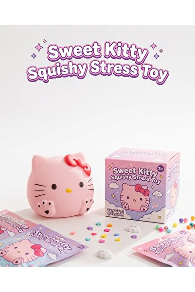 HOME MODE Sweet Kitty Squishy Stress Toy – Super Soft Slow Rising Sensory Fid...