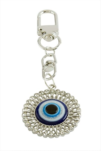 Angel Of Life Nazar Stone Keychain