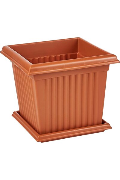 Cosmoplast 10L Square Planter with Tray