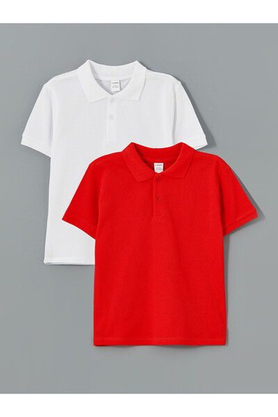 LC Waikiki Two Mt Shop Quality Lcw Kids White Pique Plain Standard & Regular ...