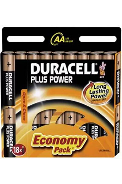 Duracell Baterie alcalina AA sau R6 cod 81483682 blister cu 18 bucati