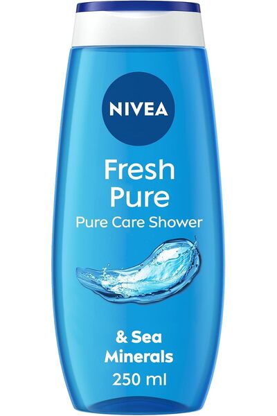 Nivea Body NIVEA Shower Gel Body Wash, Fresh Pure Sea Minerals Aquatic Scent,...