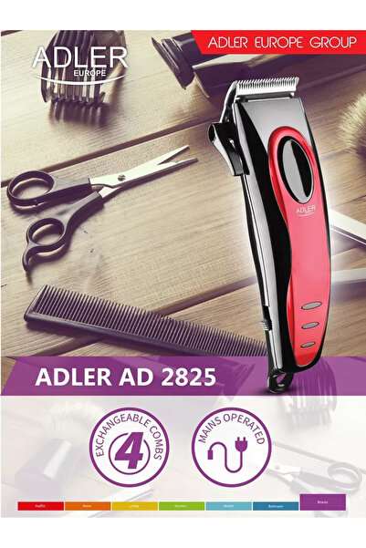 adler Masina de tuns cu fir 1 9 m ME2825 cu 4 capete interschimbabile lame di...
