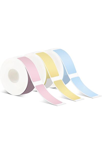 Bukela Original P21 Label Tape, 1.4x4cm Laminated Stickers, 3 Rolls 180 Label...
