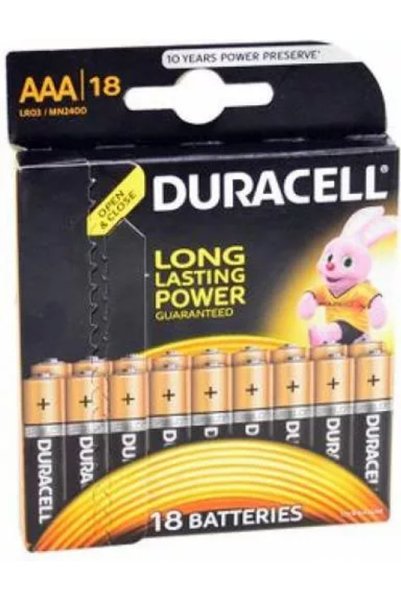 Duracell Baterie alcalina AAA sau R3 cod 81483686 blister cu 18bc
