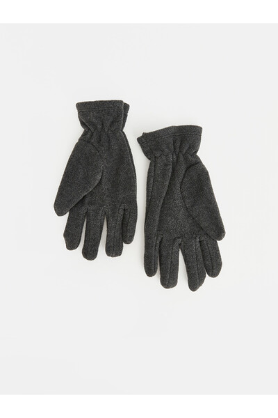 LC Waikiki Nevavm Anthracite Polar Plain Men's Gloves with a Difference