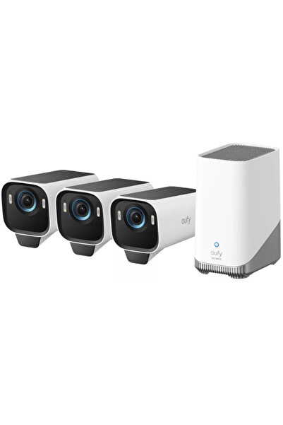 eufy Sistem de supraveghere video wireless eufyCam S3 Pro 4K BionicMind ™   M...