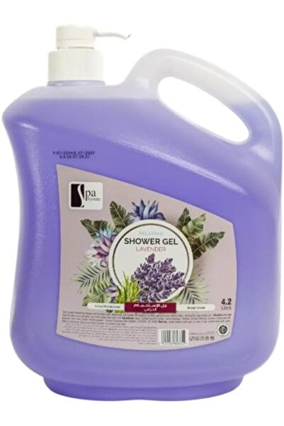 Spa System Lavender Shower Gel, Relaxing & Moisturizing, Natural Ingredients,...