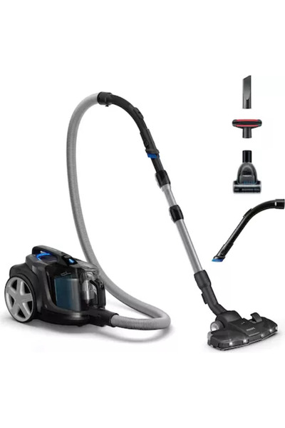 Philips Aspirator fara sac Seria 7000 PowerCyclone 8 900W filtru H13 Allergy ...