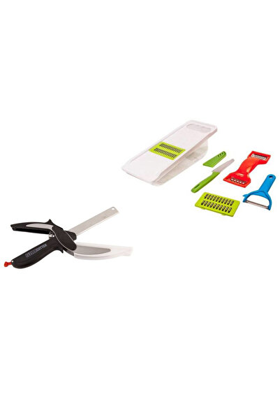 MANEGO ONLINE SALES 2-in-1 Multifunctional Knife Package, Black + Compact Set...