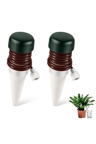 HASTHIP 2 Pcs Drip Irrigation Cone, 75cm Pipes for Potted Plants