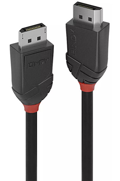 BLACK Cablu video LINDY Black, DisplayPort Male - DisplayPort Male, v1.2, 2m,...