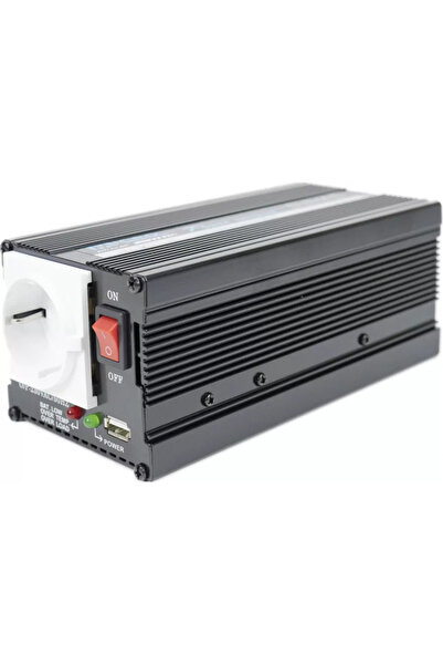 President Invertor de tensiune 400W 12V 230V mufă USB 5V 500mAh