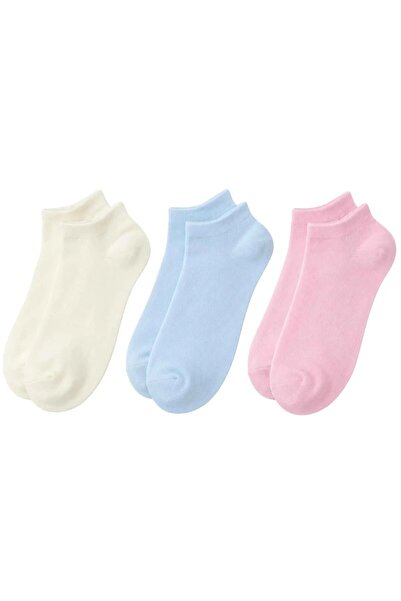 Şerife Hanım Women's Bamboo Seamless Booties Socks 3-Pack |   Breathable Mois...