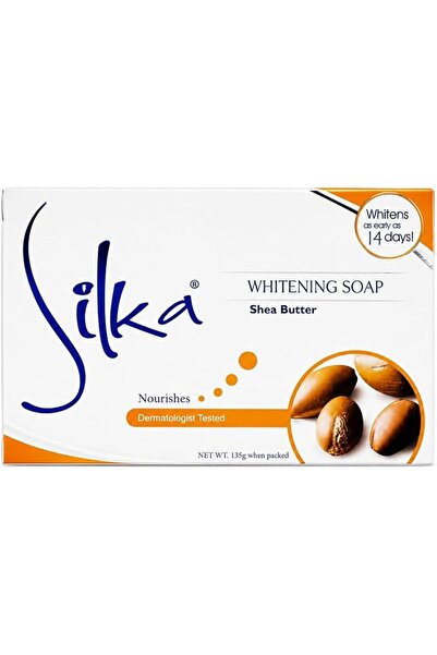 Silka صابون زبدة الشيا المبيض، 135 جرام