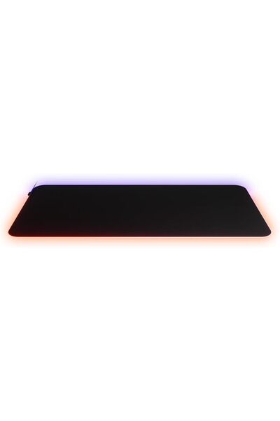 SteelSeries لوحة ماوس ألعاب ممتدة QcK Prism Cloth 5XL ETAIL RGB، تتبع دقيق با...