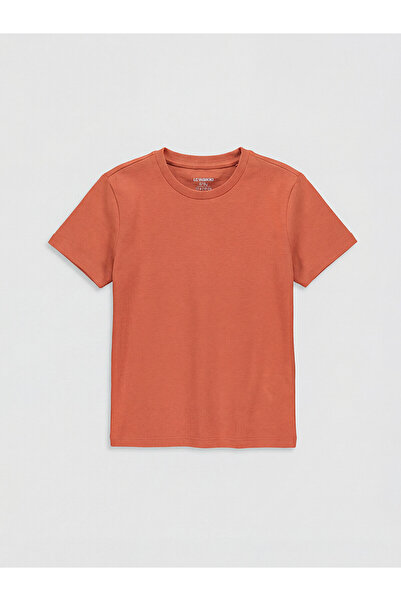 LC Waikiki Two Mt Shop Quality Lcw Kids Brown Combed Cotton Plain Standard & ...