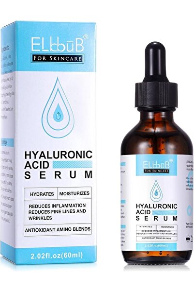 elbbub Hyaluronic Acid Serum - 60ml Anti-Aging, Moisturizing Wrinkle Serum fo...