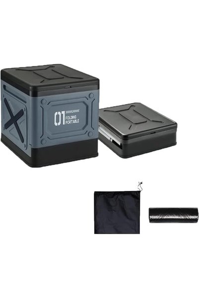 GENERAL Portable Folding Camping Toilet for Car 20L Capacity Suitable for Out...