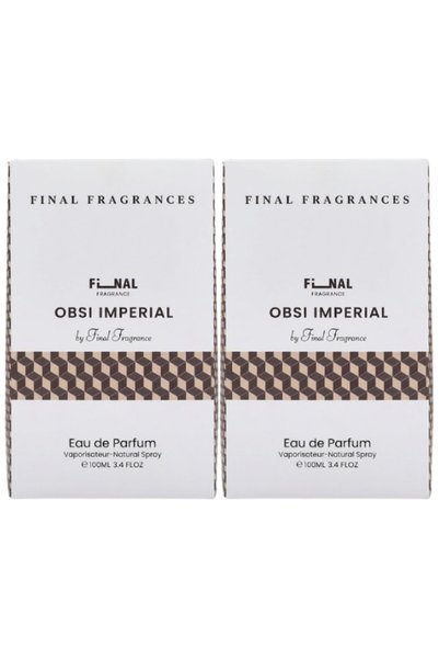 FİNAL قطعتان من عطر Obsi Imperial سعة 100 مل