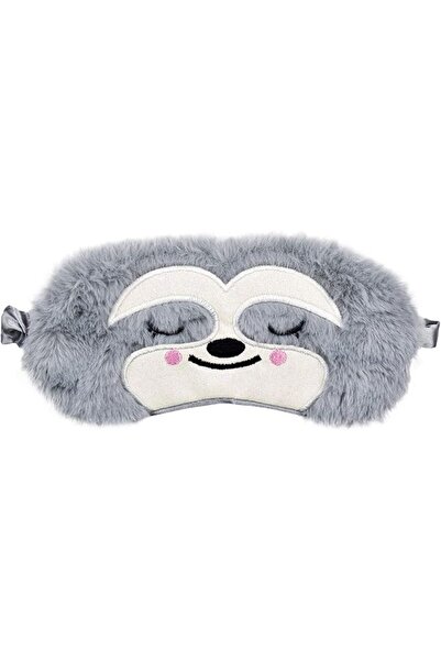 ASKIND Cute Sloth Sleeping Mask, Soft Fluffy Plush Blindfold Funny Novelty An...
