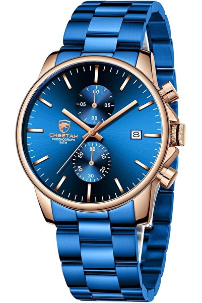 GOLDEN HOUR Fashion Business Mens Watches with Stainless Steel Waterproof Chr...