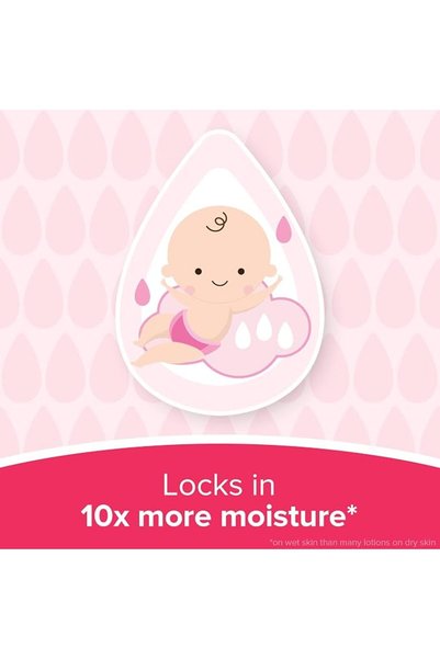 Johnson's Baby Oil, Locks in 10x More Moisture, Clinically Proven Mildness, Protects Delicate Skin f