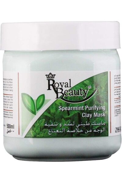 Royal Beauty قناع طين للوجه بالنعناع، 500 مل