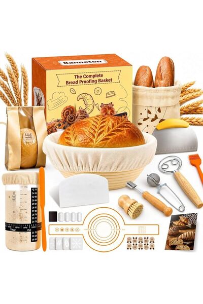 GENERAL Sourdough Starter Kit, Bread Making Kit with Sourdough Starter Jar fo...